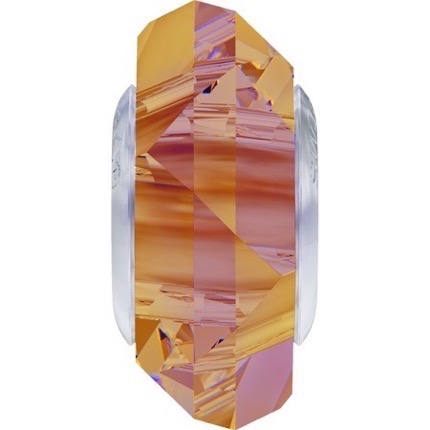 Billede af Swarovski BeCharmed Fortune Charm i farven "Crystal Astral Pink"